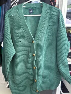 Gap oversized grandpa cardigan